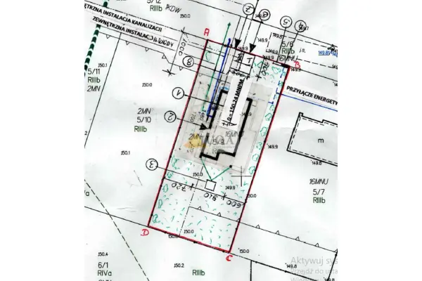 średzki, Środa Śląska, Rakoszyce, Działka budowlana z fundamentem |1000 m2 | Dom 100 m2 | Rakoszyce